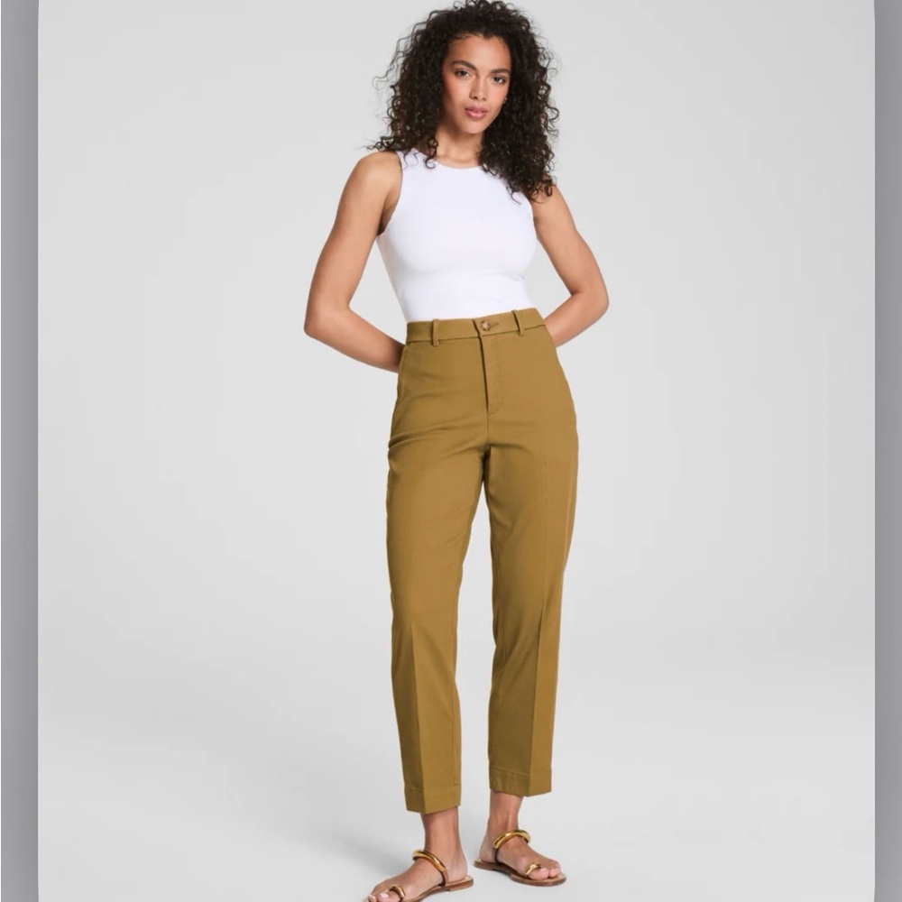 Spanx Stretch Twill Slim Straight Pant